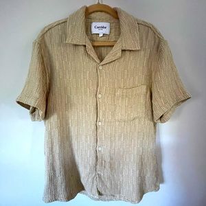 Corridor Rainbow Weave Camp Collar Shirt